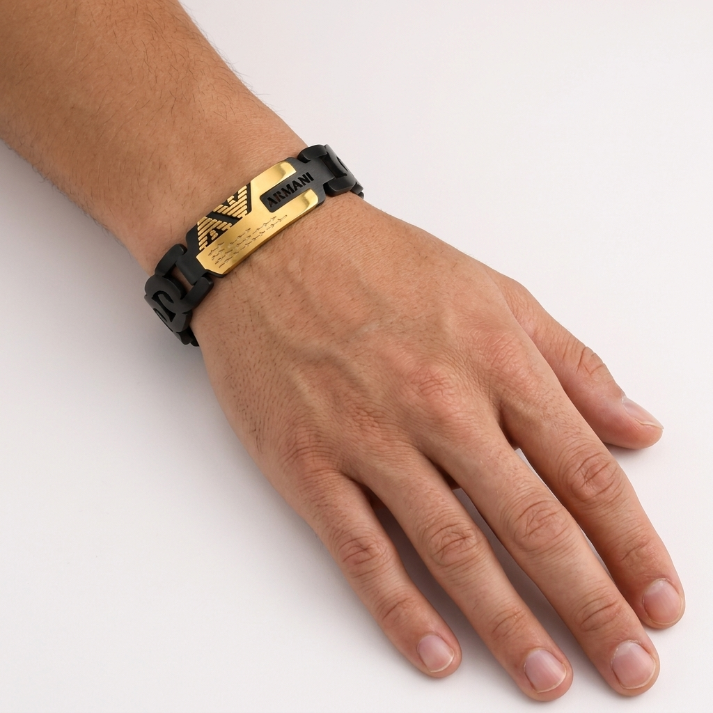 Milano Noir Men’s Bracelet