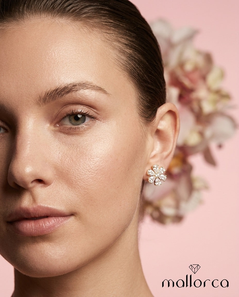 Celeste Bloom Stud Earrings