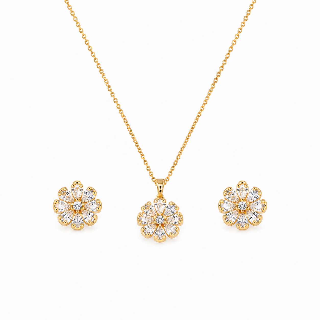 Bloom Crystal Floral Set