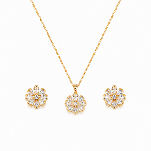 Bloom Crystal Floral Set