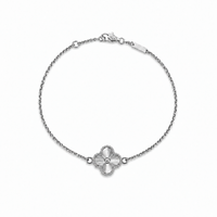 The Celeste Clover Bracelet – Silver