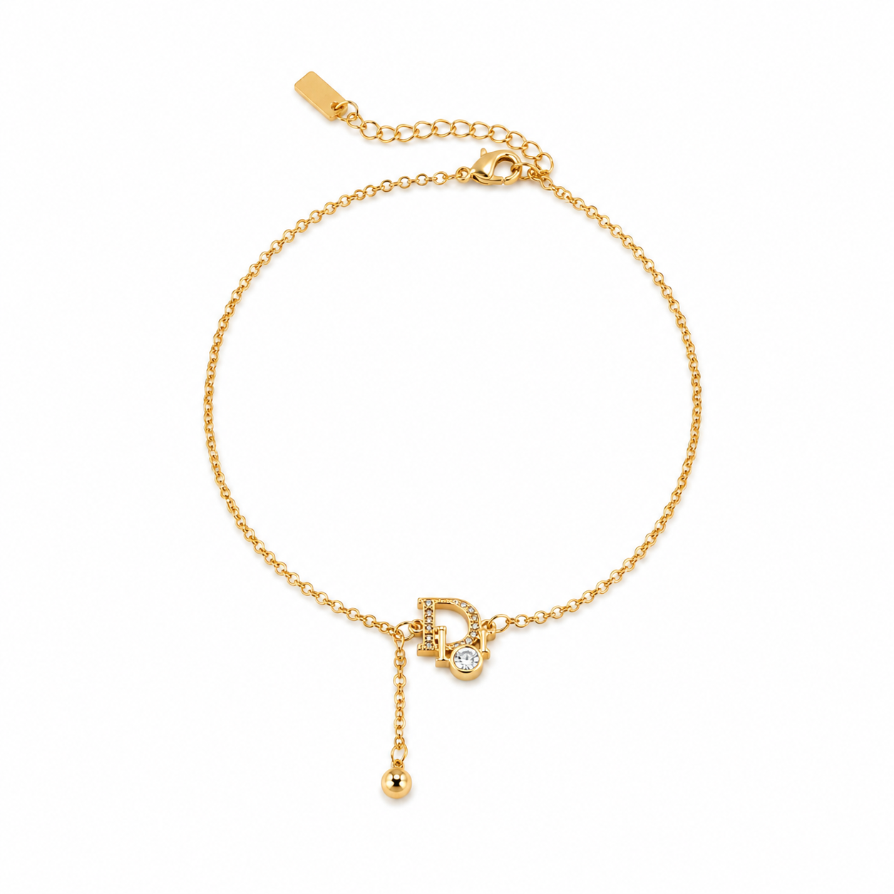 Signature Drop Anklet