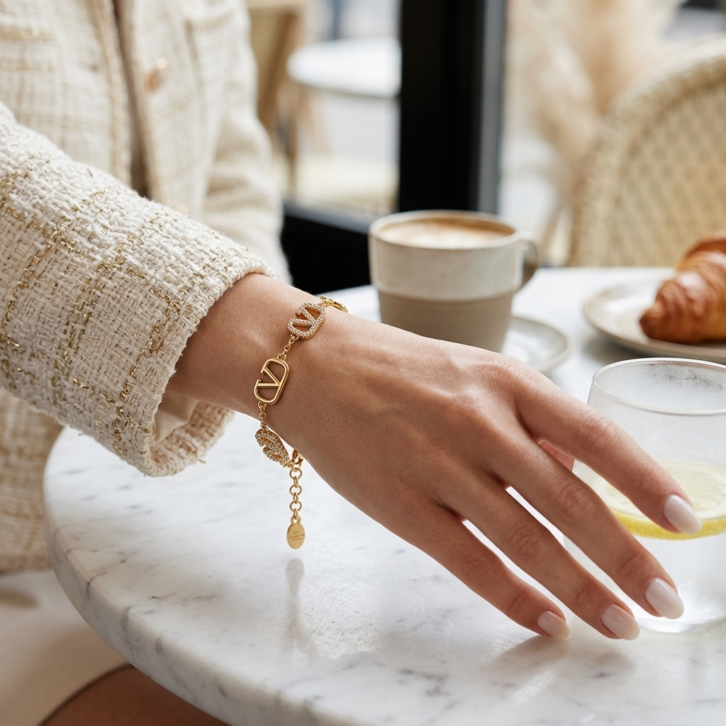 The Masterpiece V-Link Statement Bracelet