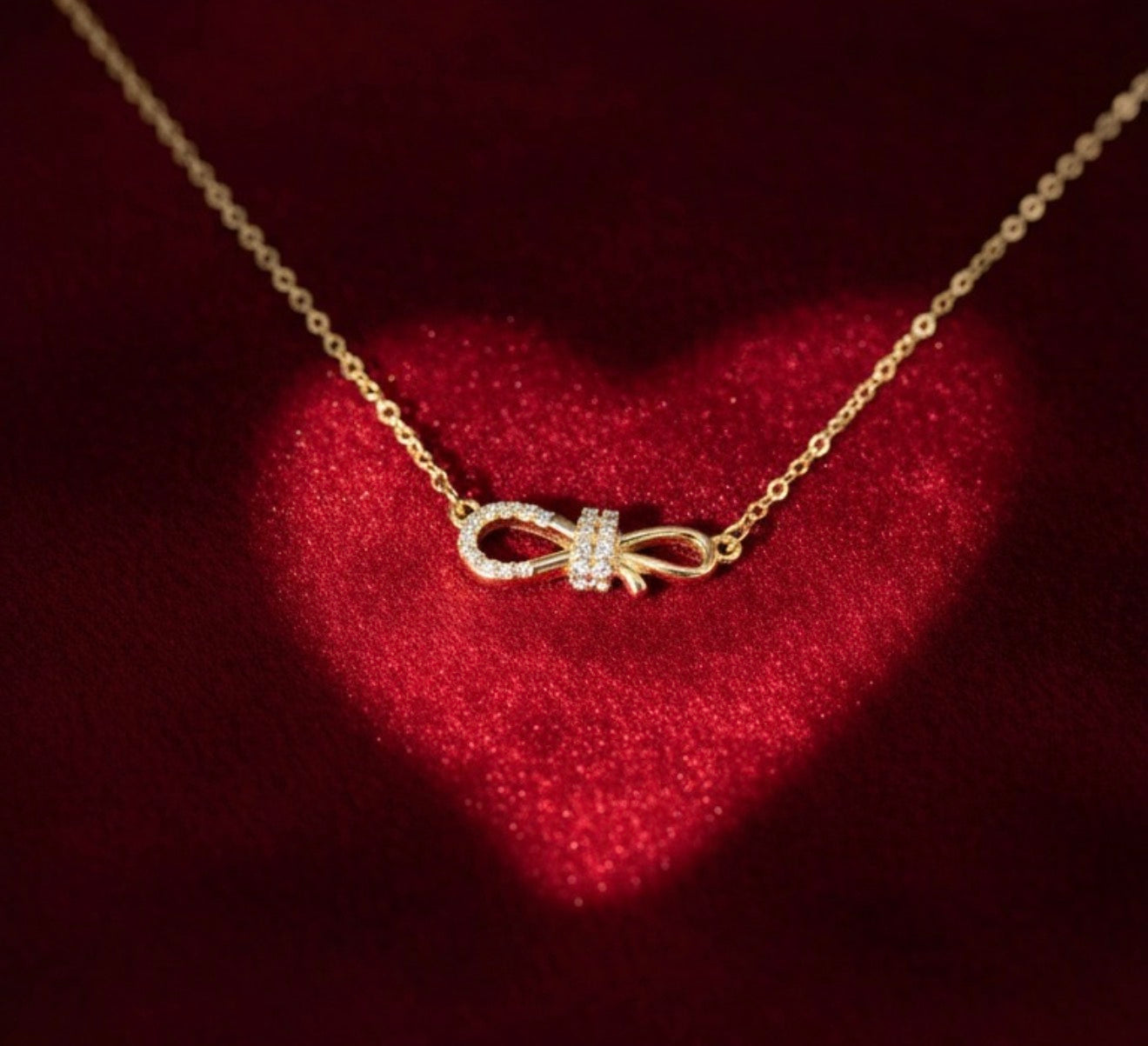 Infinity Luxe Crystal Necklace