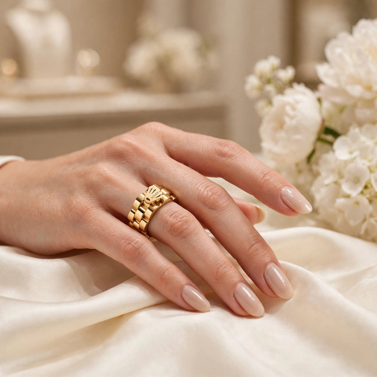 Royal Crown Link Ring