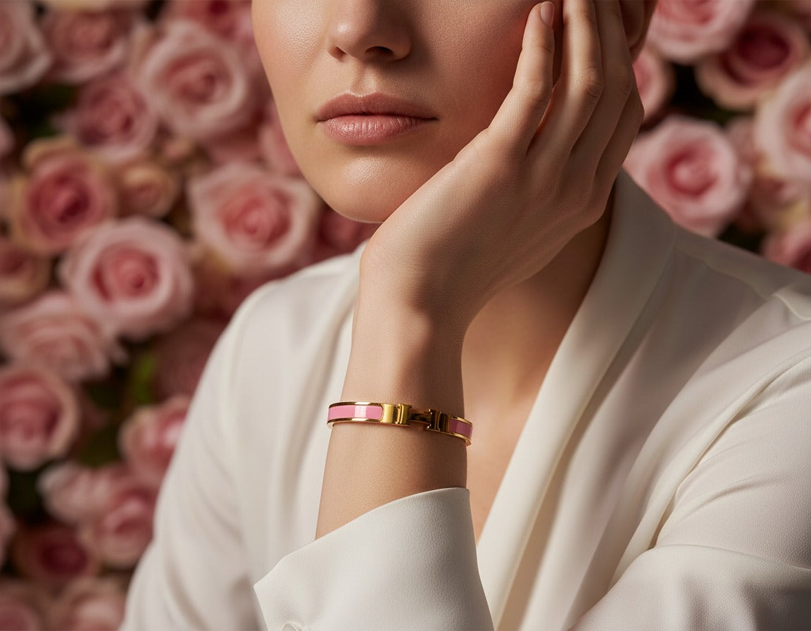Valencia Rose Luxe Bangle