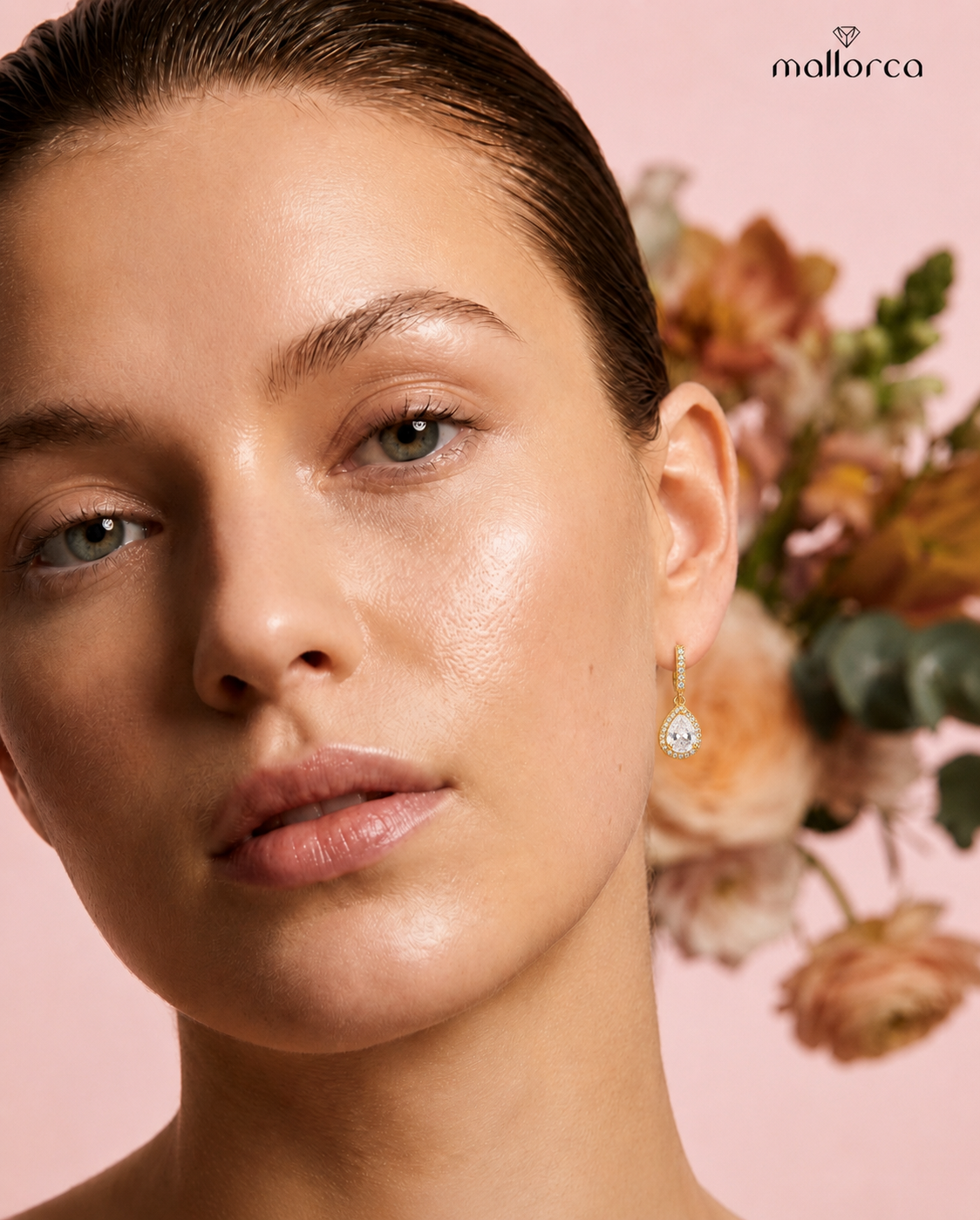 Lumière Pear Drop Earrings