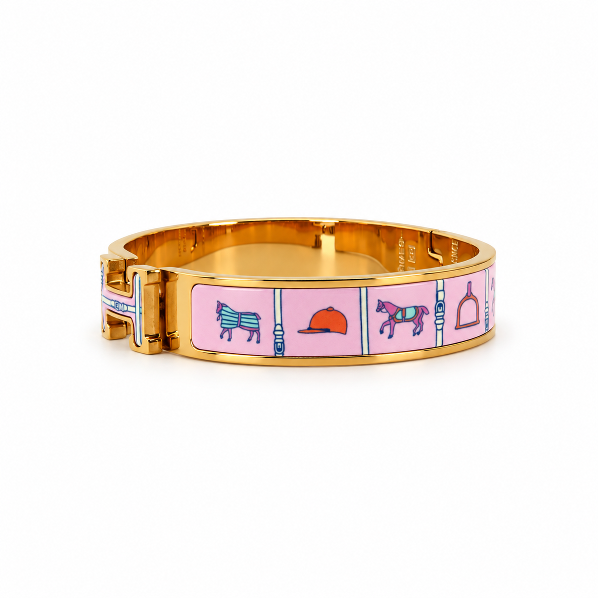 Rose Equestrian Bracelet