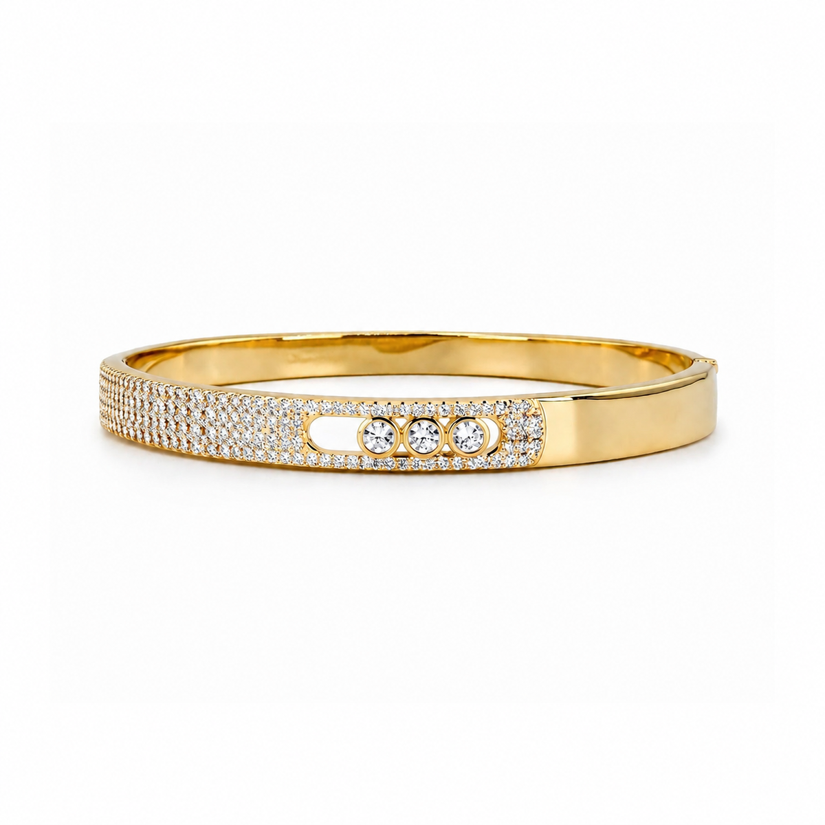 Royale Statement Pavé Bangle