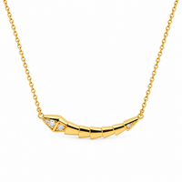 The Golden Arc Necklace