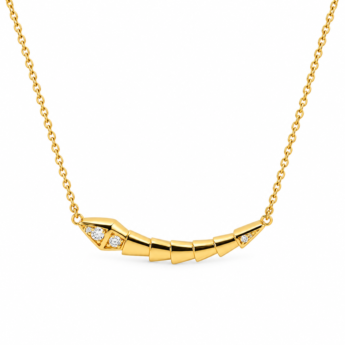 The Golden Arc Necklace