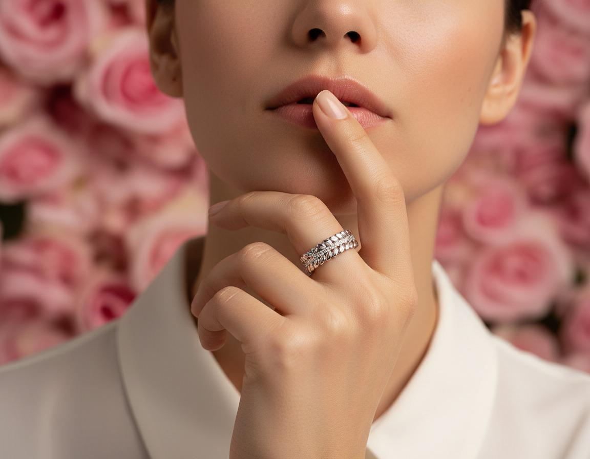 Luxury Pavé Adjustable Ring