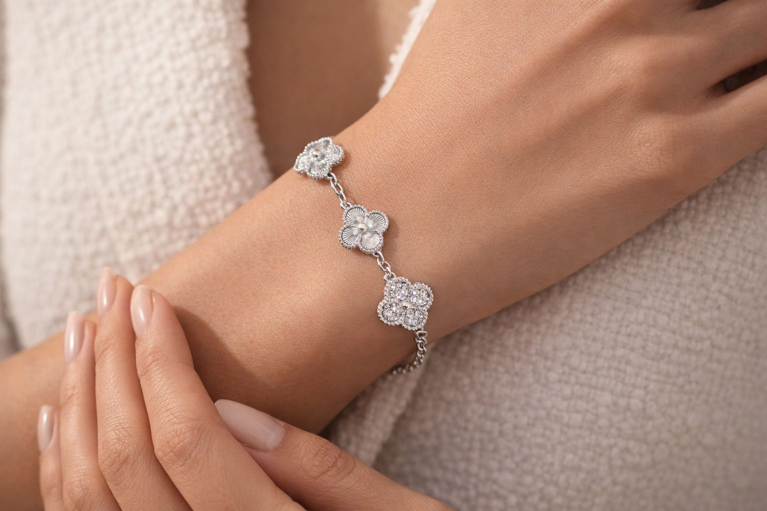 Celeste Clover Bracelet
