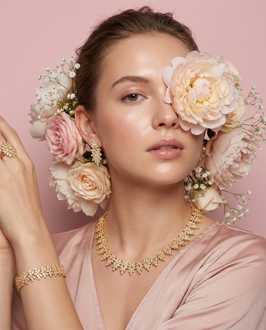 Lumière Floral Jewelry Set