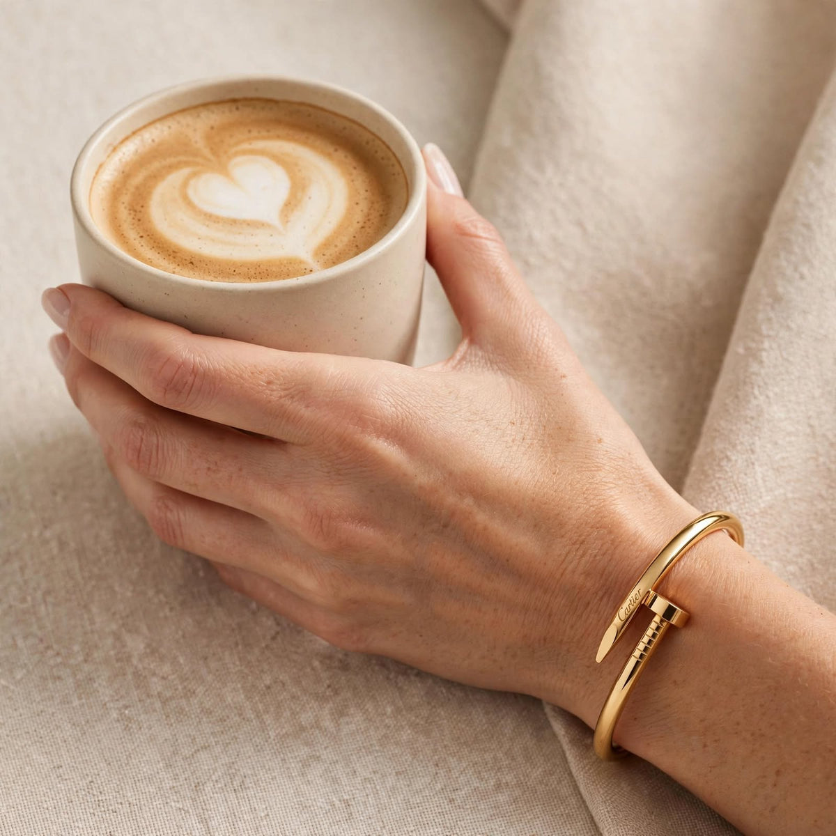 Signature Edition Gold Nail Bangle