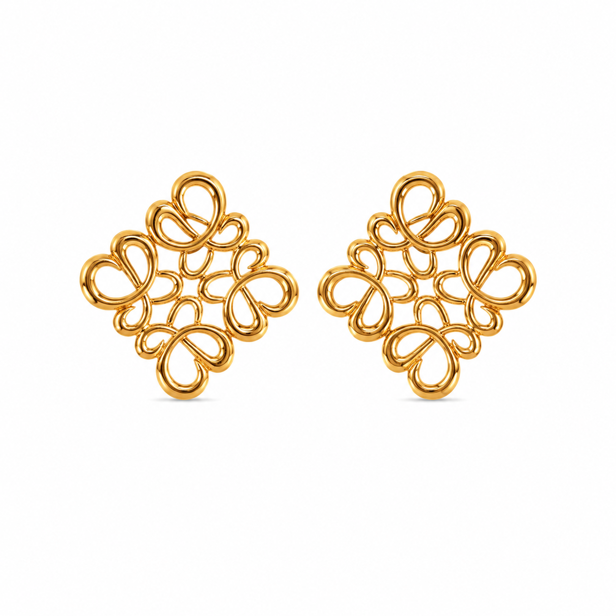 Royal Lace Stud Earring