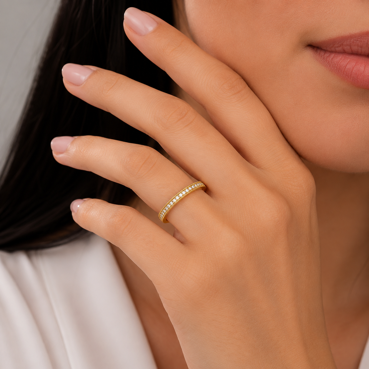 Celeste Eternity Ring