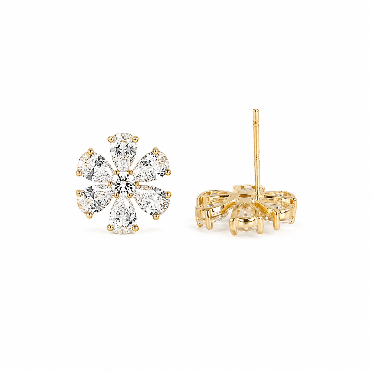 Celeste Bloom Stud Earrings