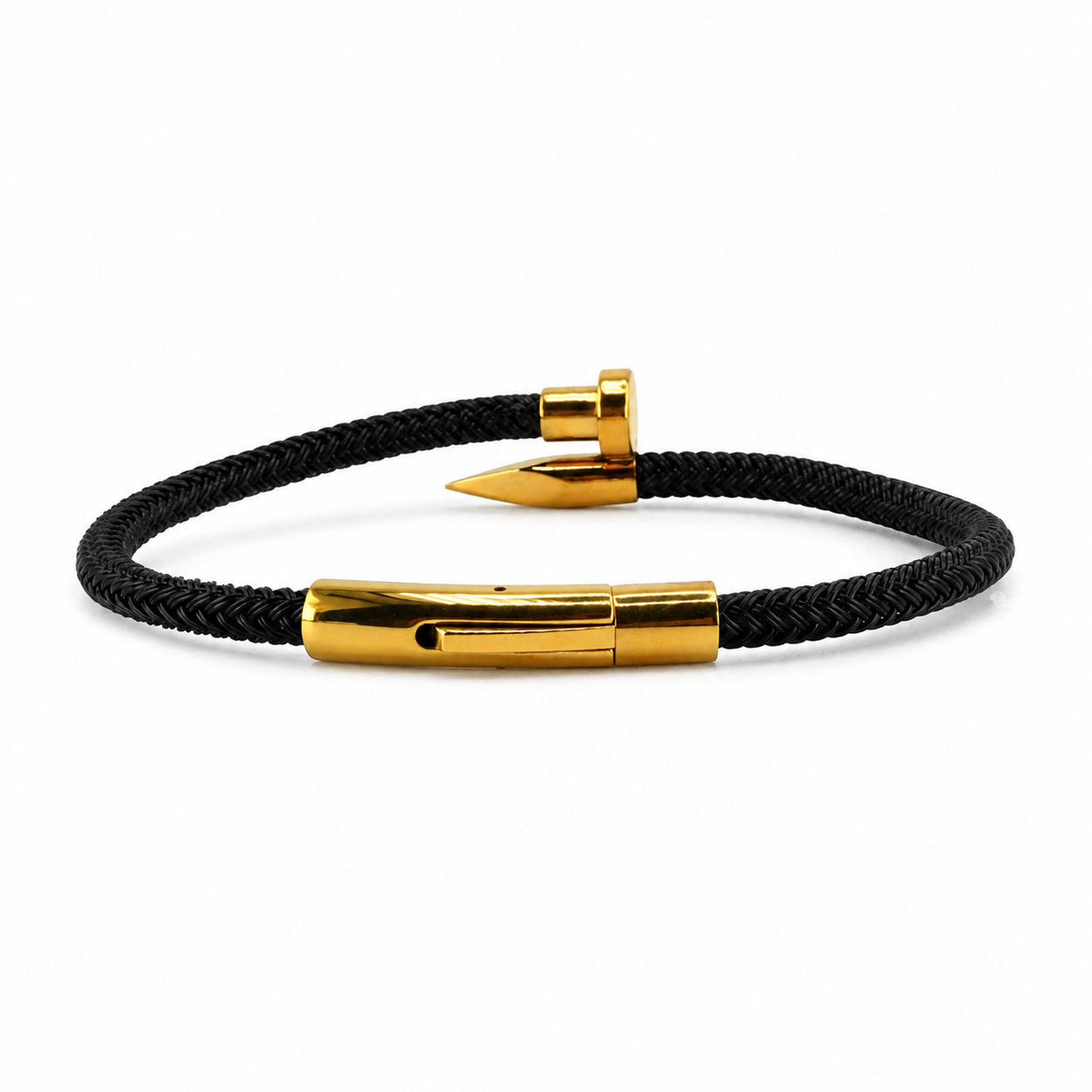 Nail Cord Men’s Bracelet