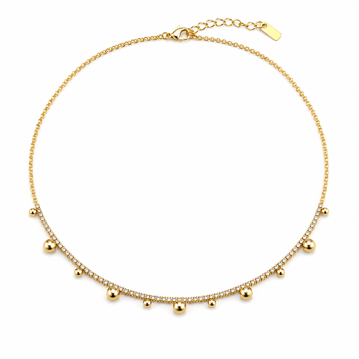 Crystal Bead Choker
