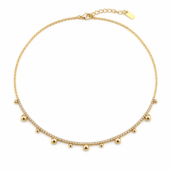Crystal Bead Choker