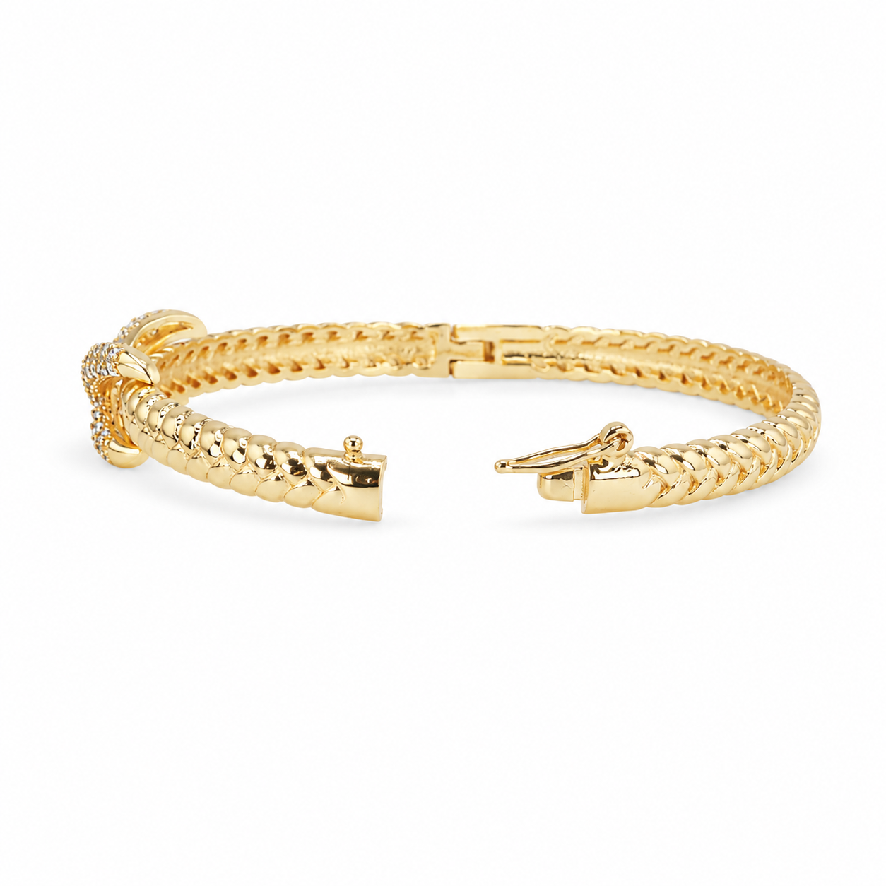 Luxe Knot Zircon Bracelet