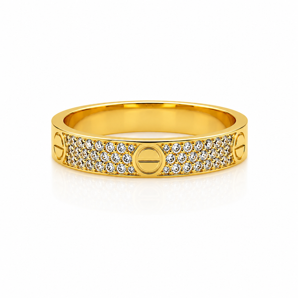 Pavé Crystal Luxury Ring