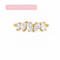 Five Stone Marquise Ring – Gold