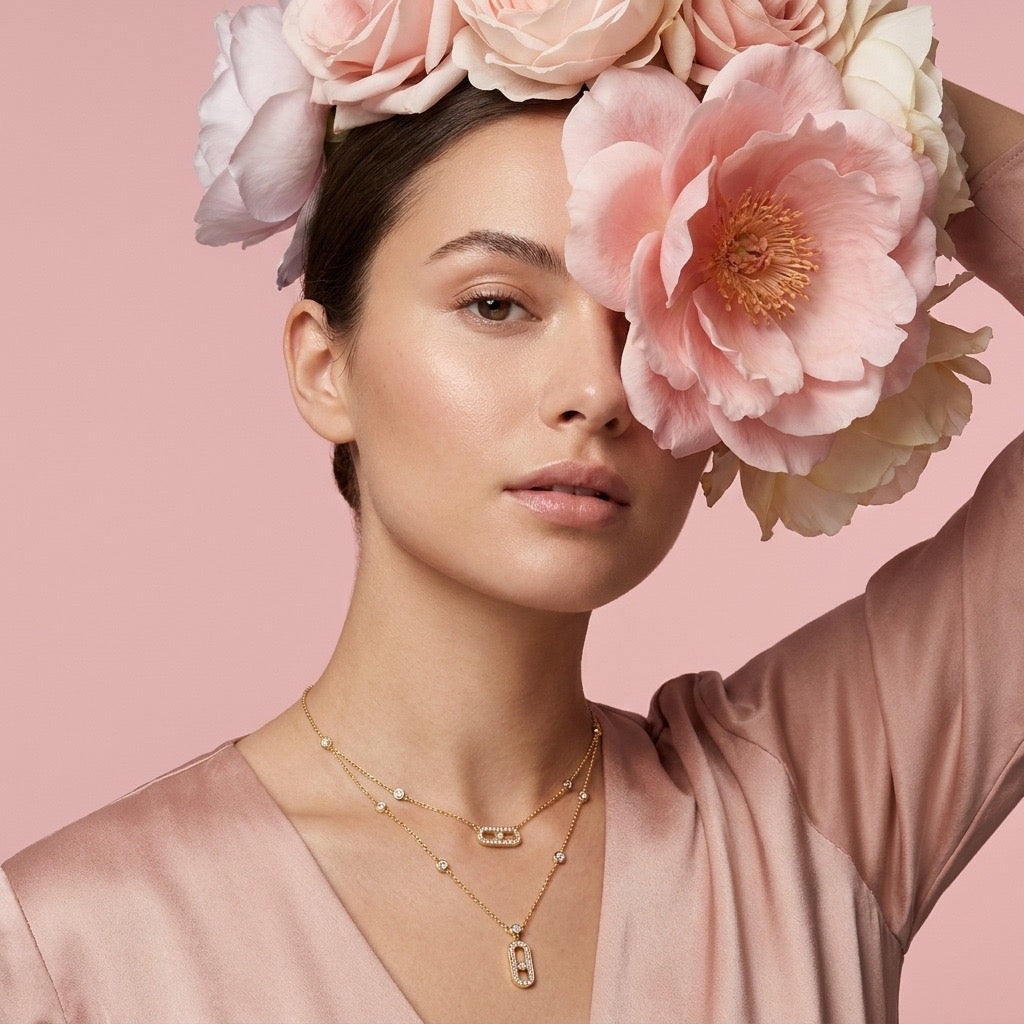 Petite Duo Link Layered Necklace