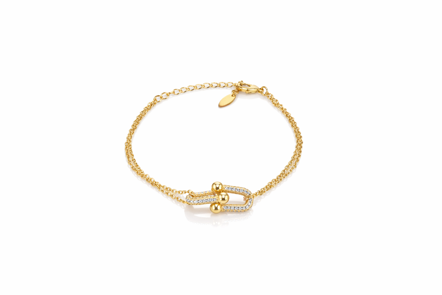 Lumière Link Crystal Bracelet