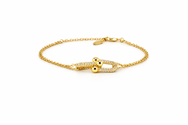 Lumière Link Crystal Bracelet