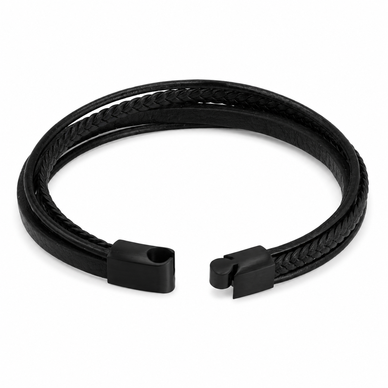Noir Layered Men’s Bracelet