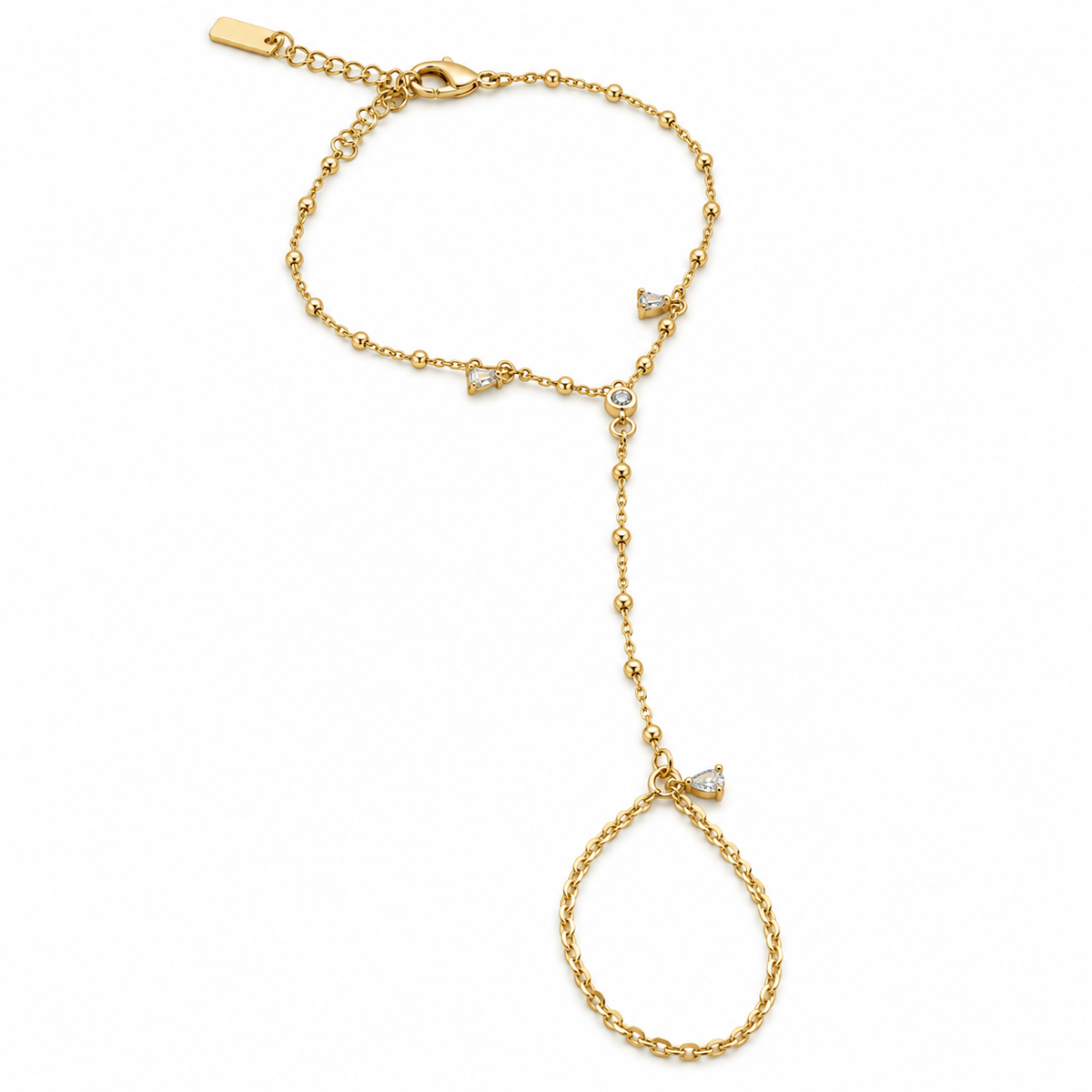 Celeste Crystal Hand Chain