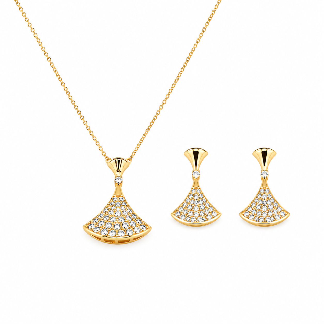 Fan Crystal Jewelry