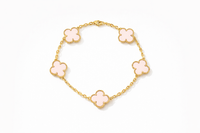Blush Clover Bracelet