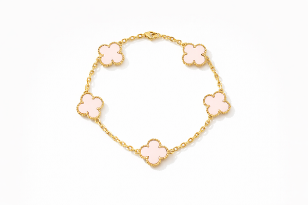 Blush Clover Bracelet