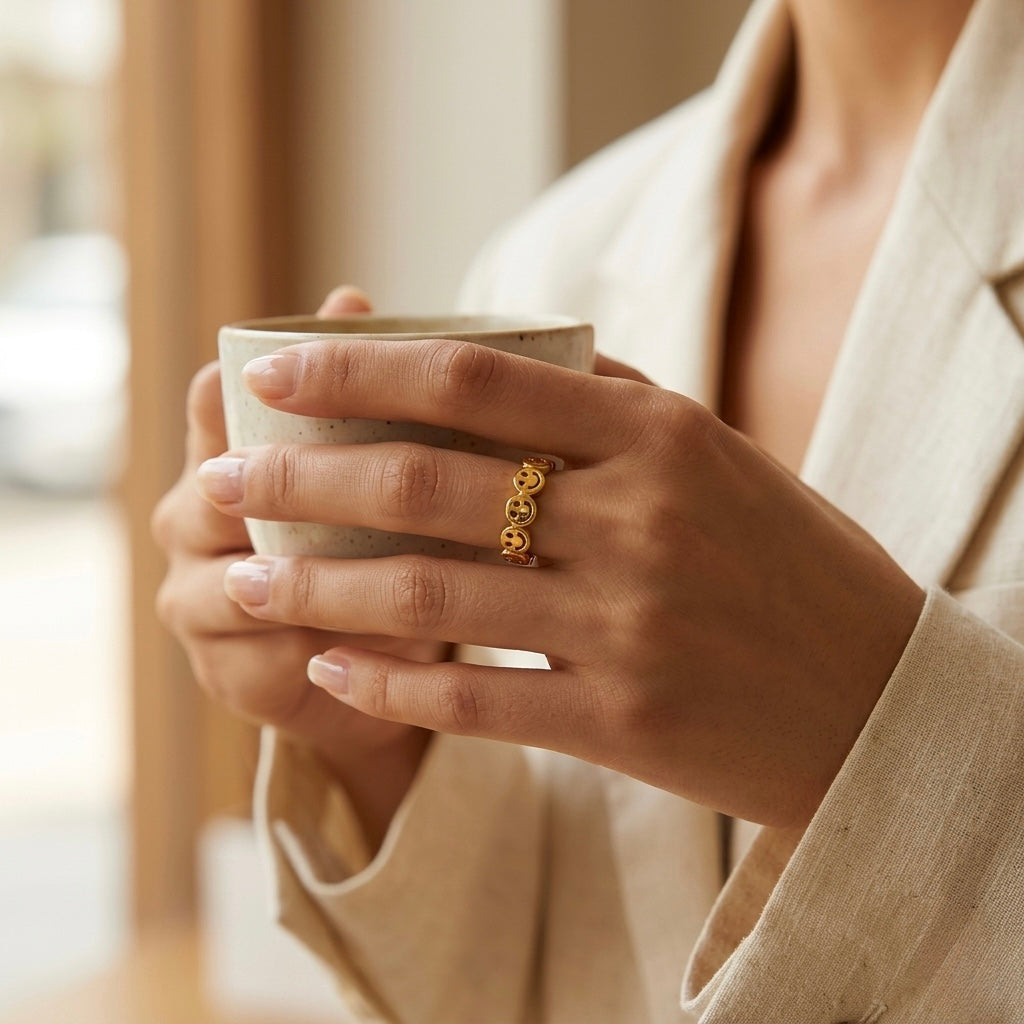 Smiley Ring