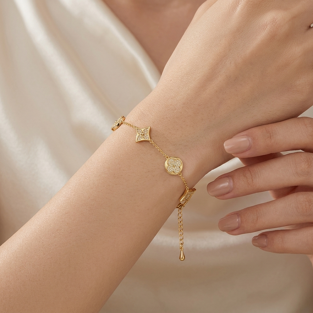 The Celestial Medallion Bracelet
