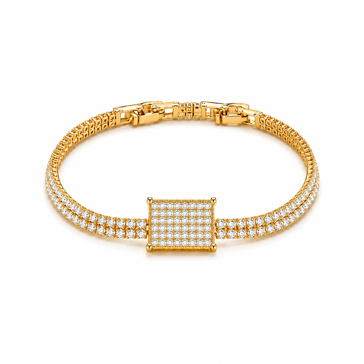 Luna Pavé Tennis Bracelet