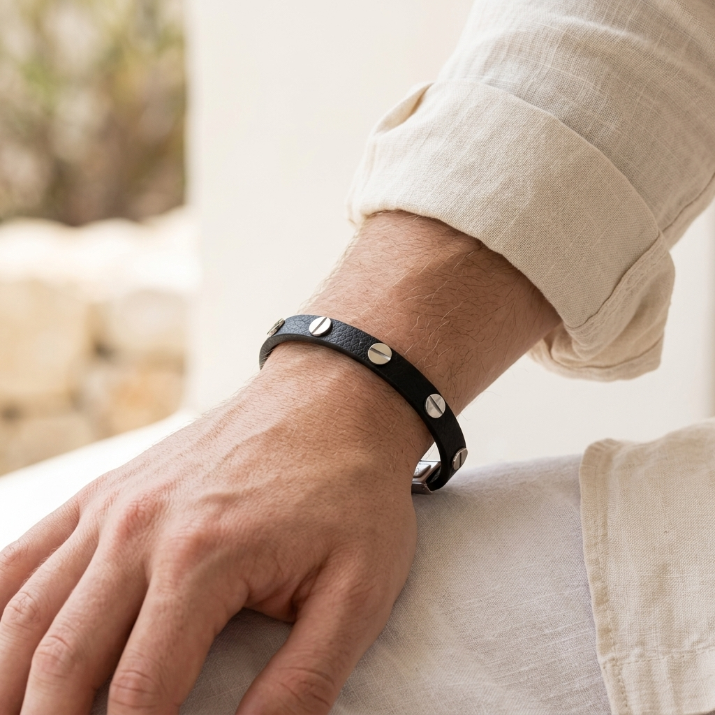 Icon Silver Men’s Bracelet