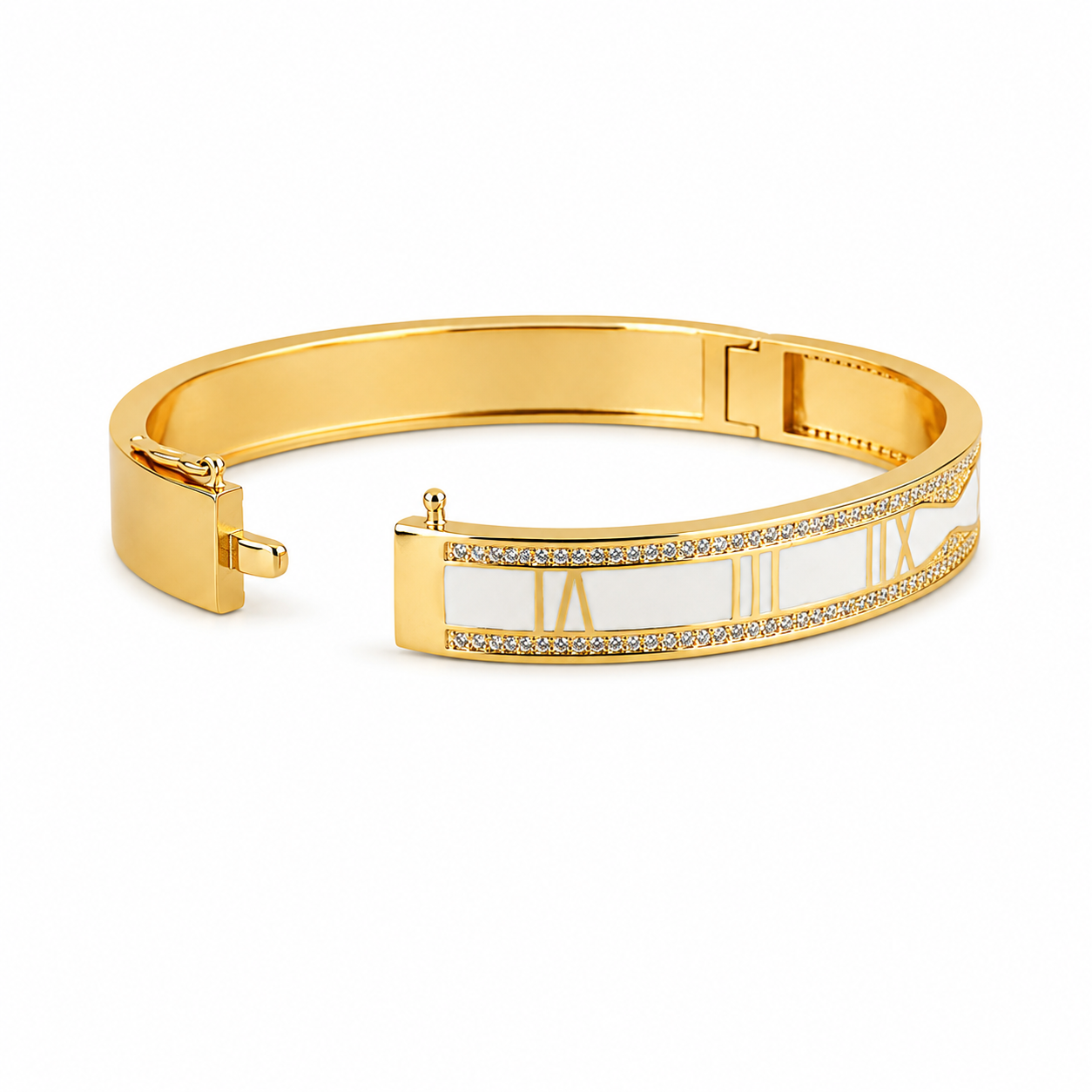 Roman Crystal Bangle