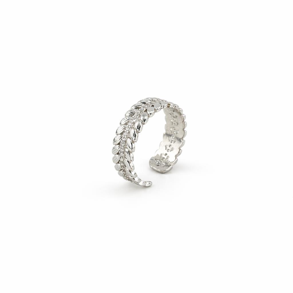 Luxury Pavé Adjustable Ring