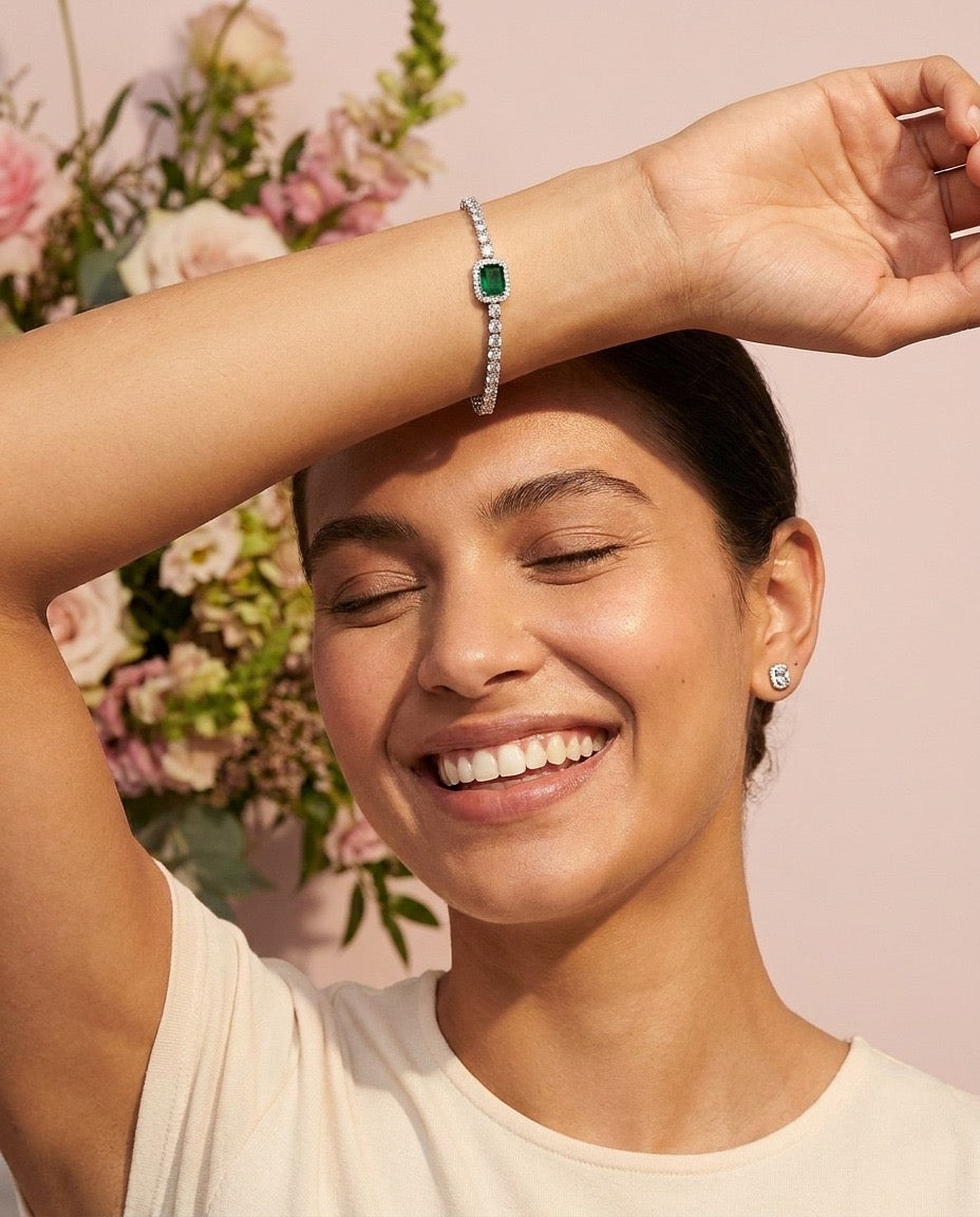 Emerald Royale Tennis Bracelet