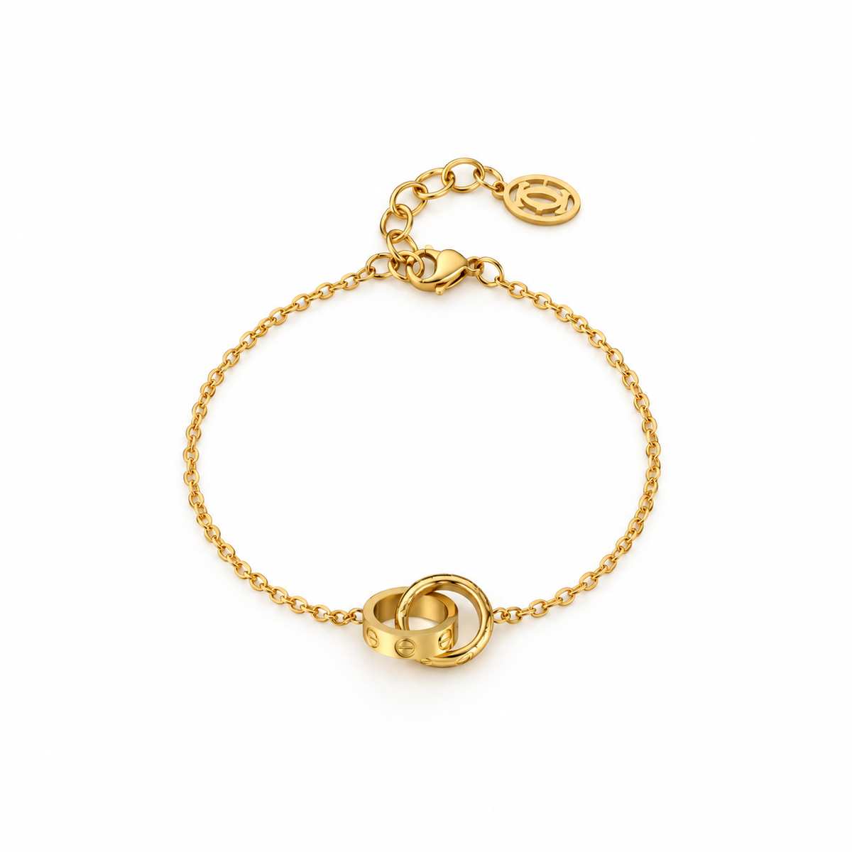 Élise Gold Ring Bracelet