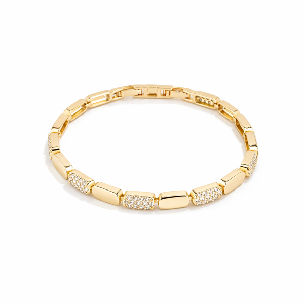 Radiant Link Crystal Bracelet