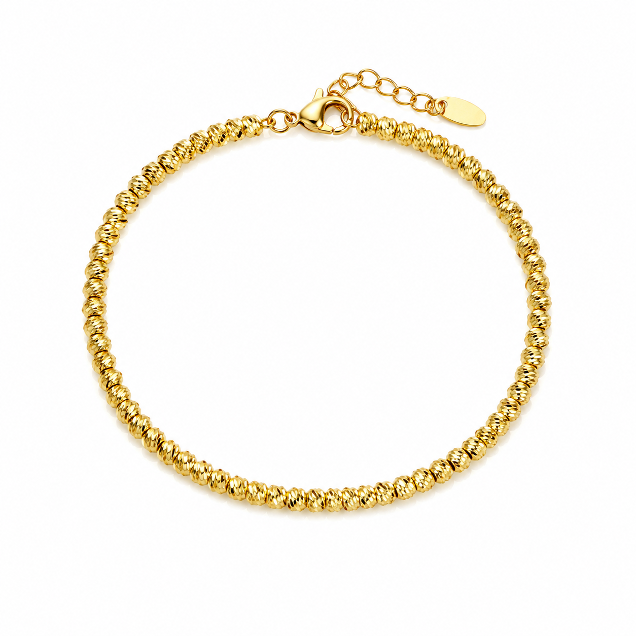 Celeste Beaded Gold Bracelet