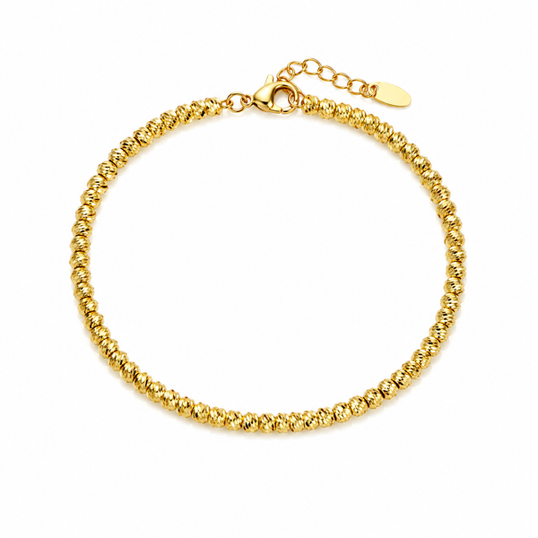 Celeste Beaded Gold Bracelet