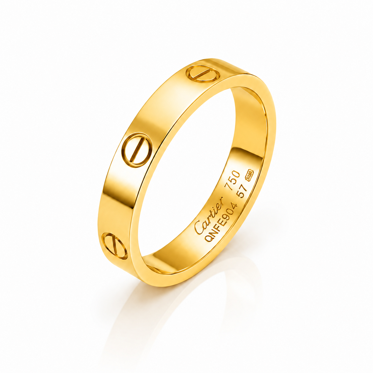 Luxury Screw Band Ring