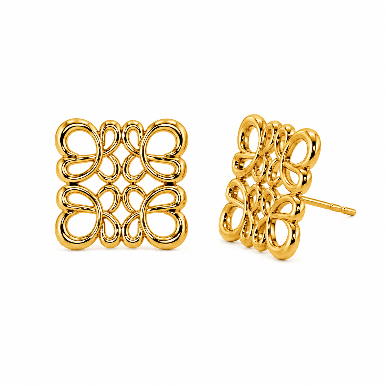 Royal Lace Stud Earring