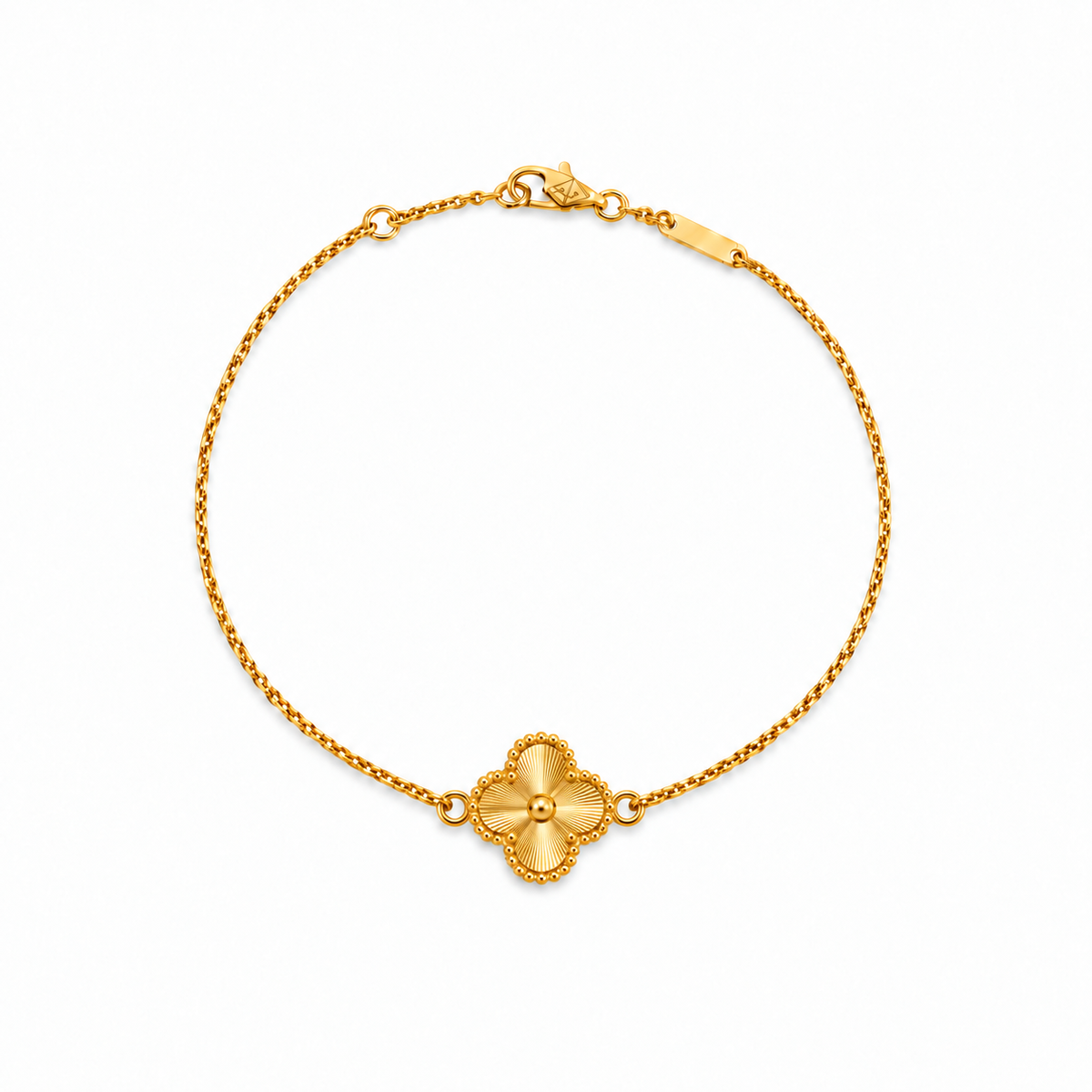 Gold Clover Bracelet